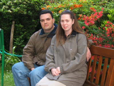 Chris & Kari at Claude Monet's Japanese Garden
