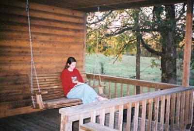 Kari relaxing in S. Oklahoma
