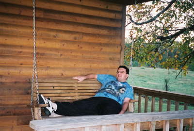 Chris relaxing in S. Oklahoma